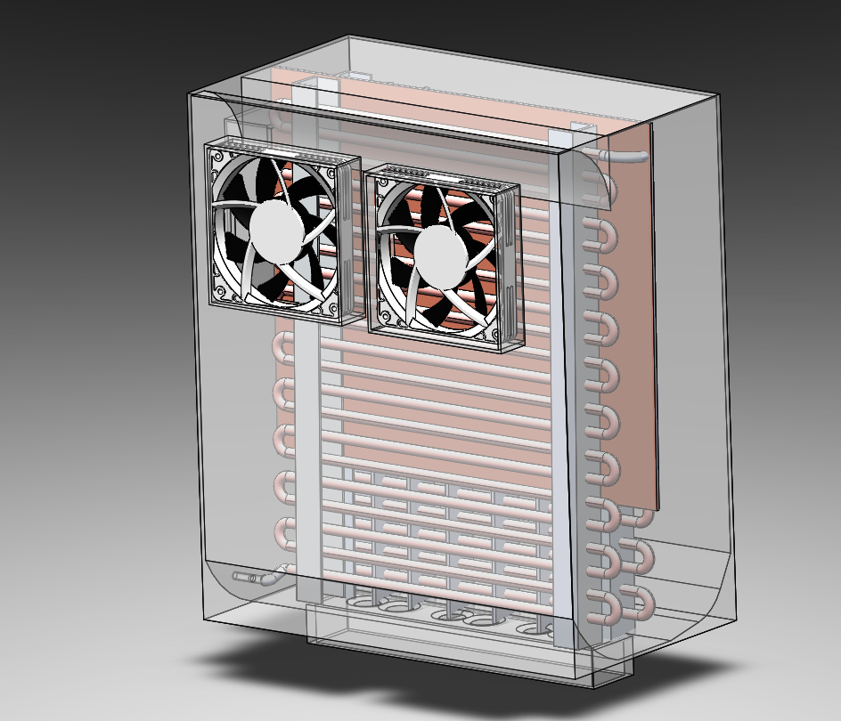 使用VCR的大气水发电机 - 实心设计